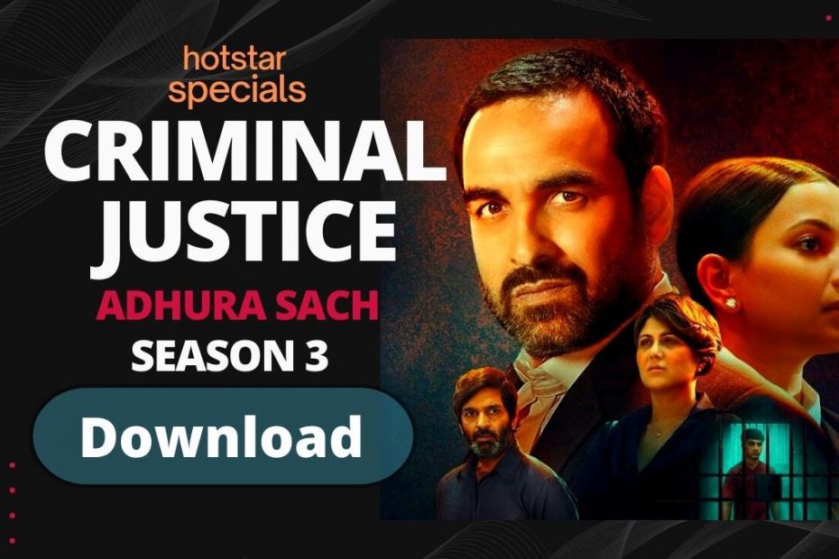Criminal Justice Season 3 Downlaod & Watch online for free