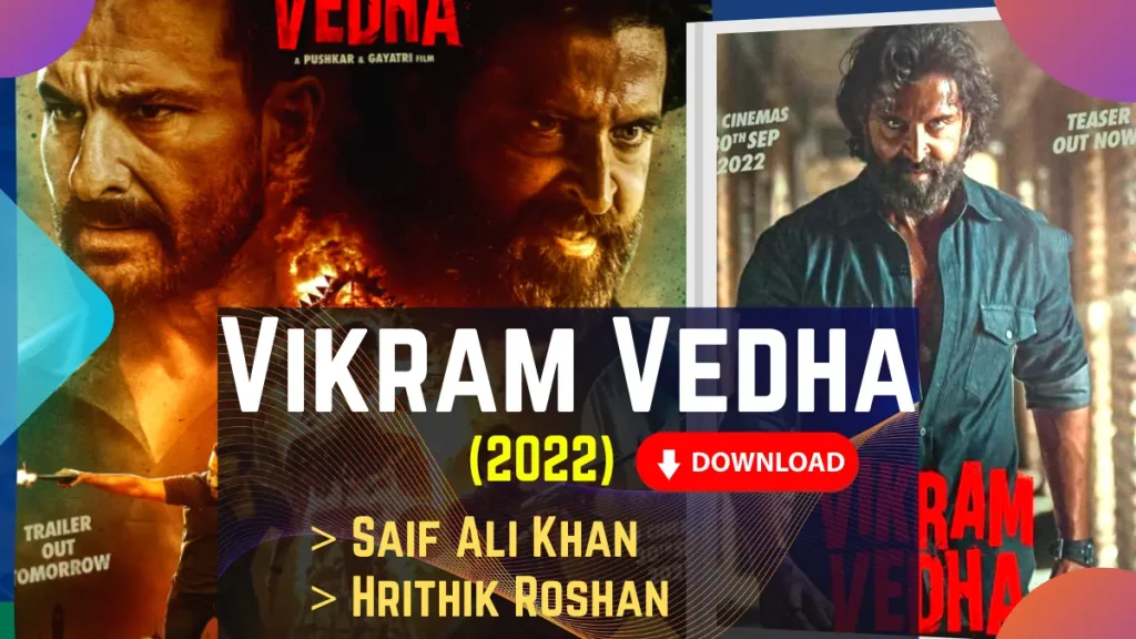 Vikram Vedha movie download and watch online for free