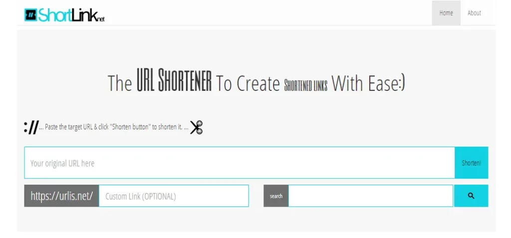 Shortlink.net URL shortener
